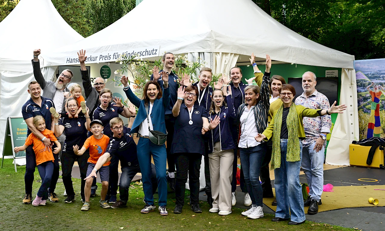 Das Team der HanseMerkur inkl. Initiativen