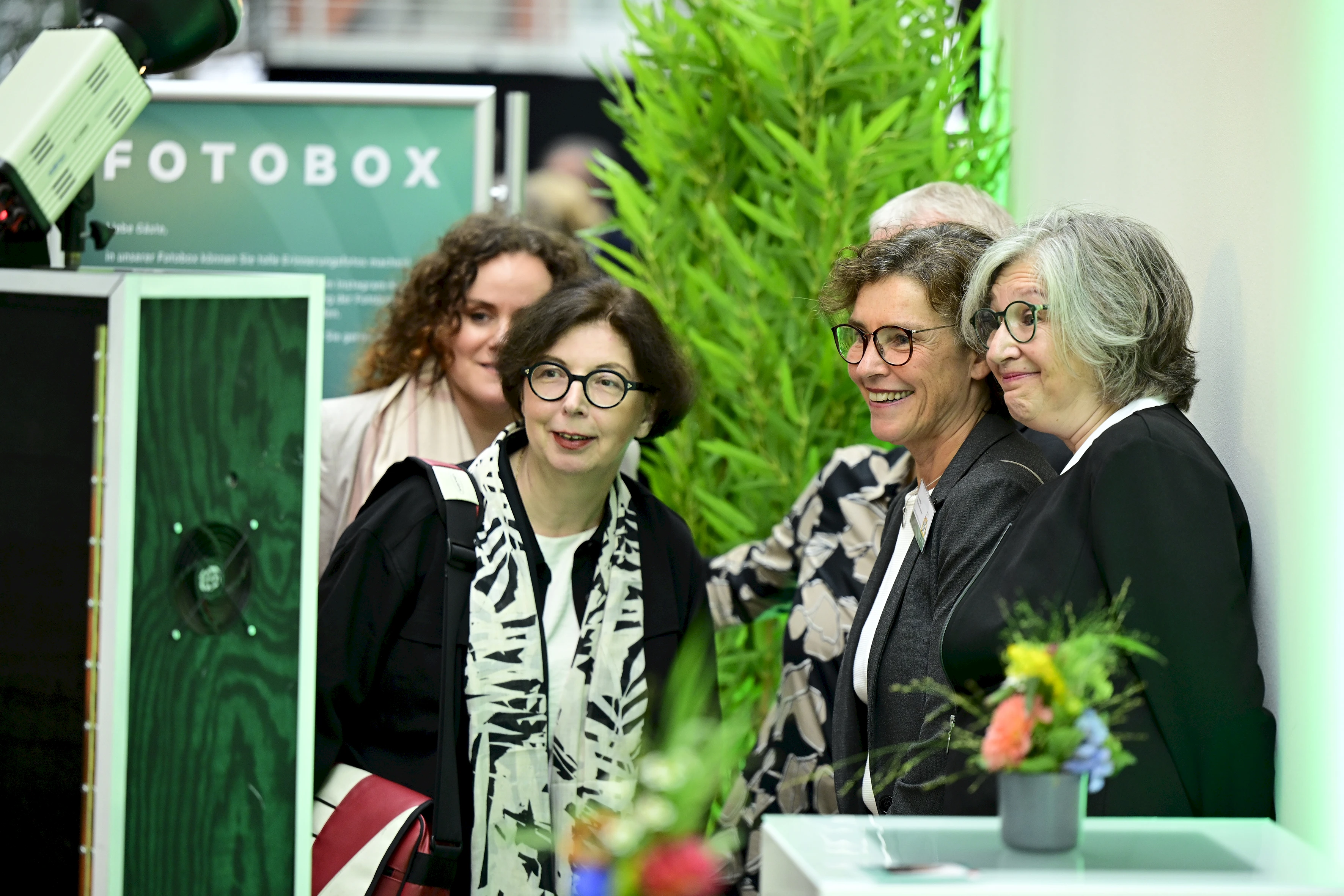 Beliebte Station bei der Preisverleihung: Die Fotobox