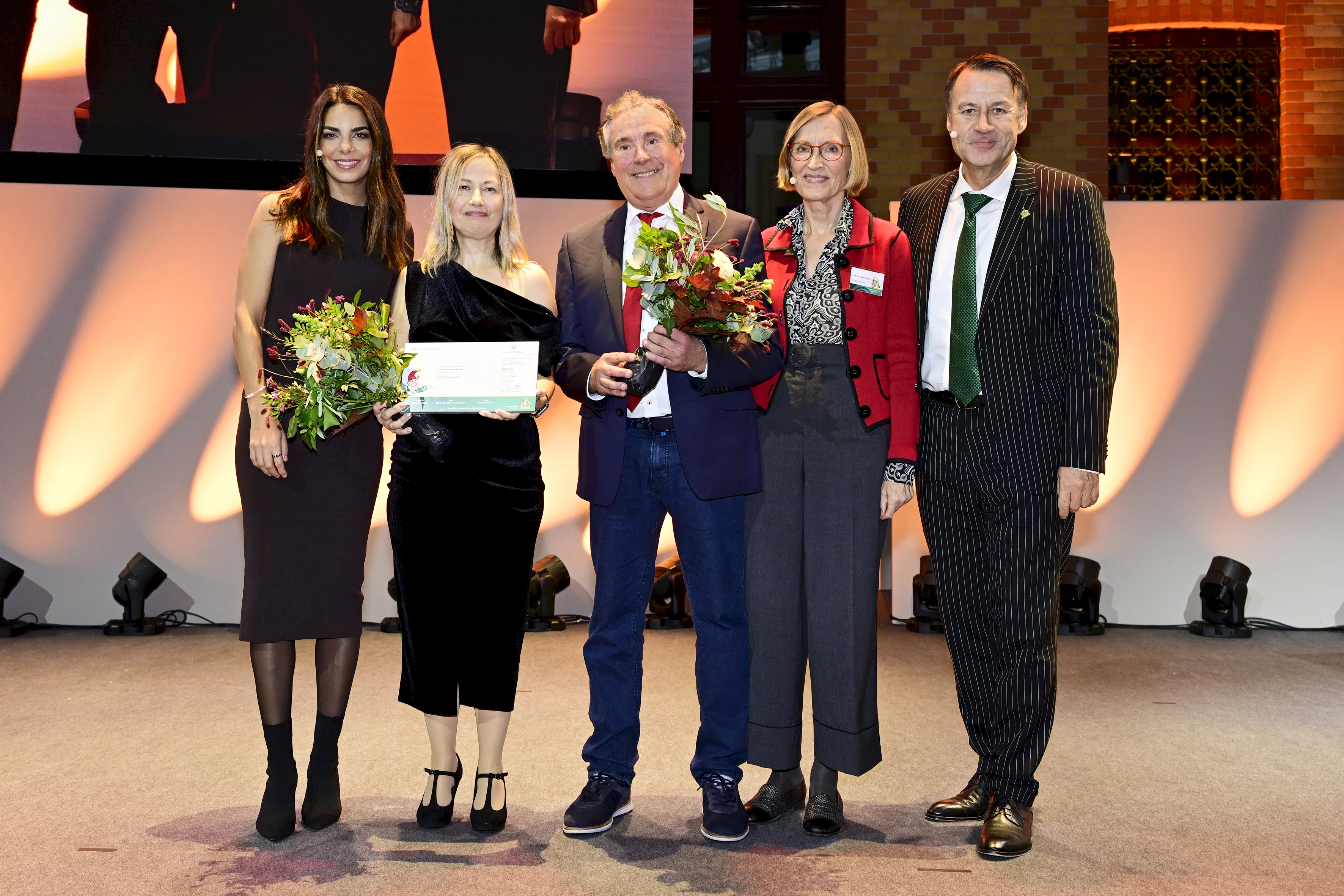 ...Preisträger Nr. 4 des Abends: die Stiftung Dianino mit dem "Diabetes Nanny"-Projekt