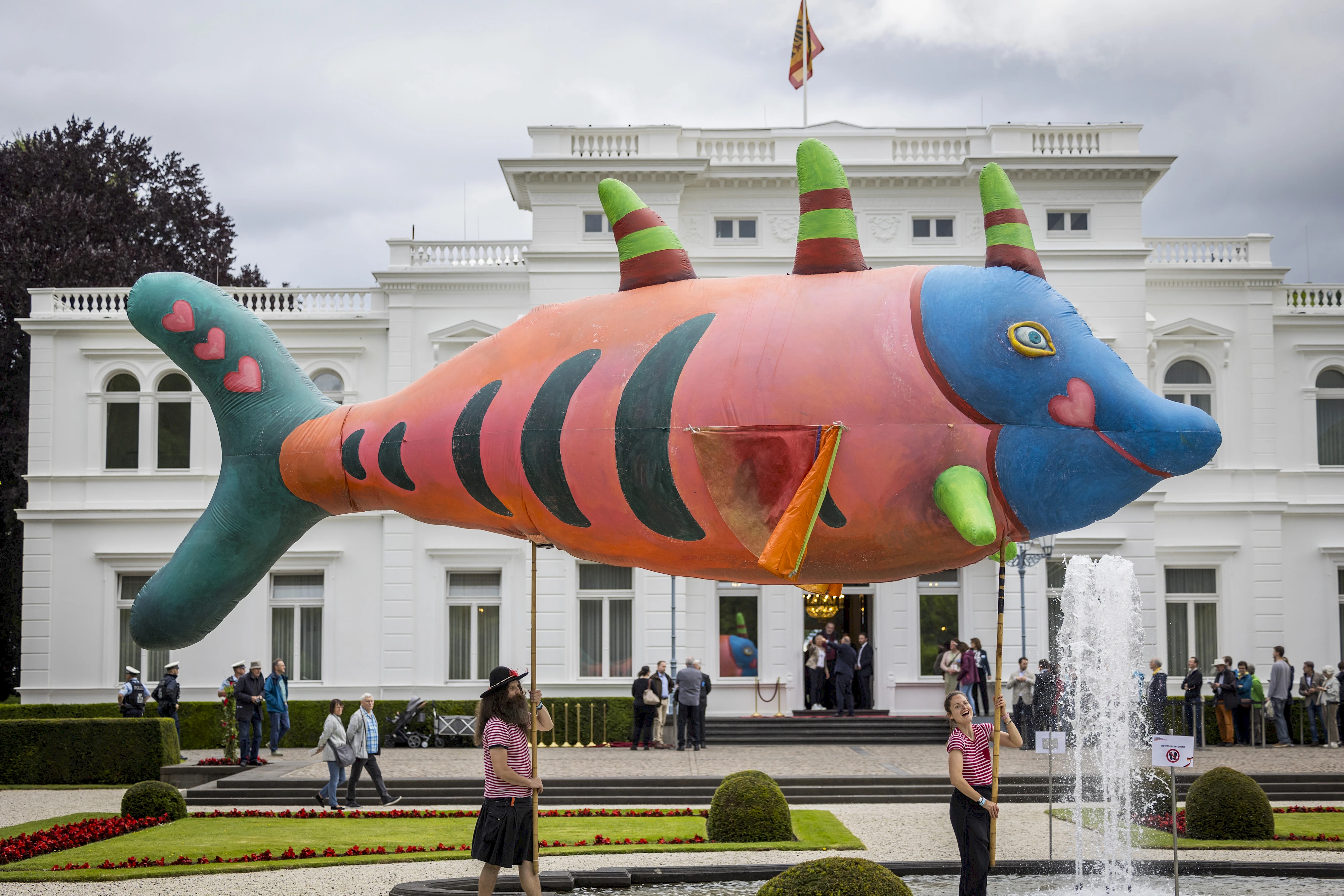 Das Bürgerfest findest 2026 in der Villa Hammerschmidt in Bonn statt
