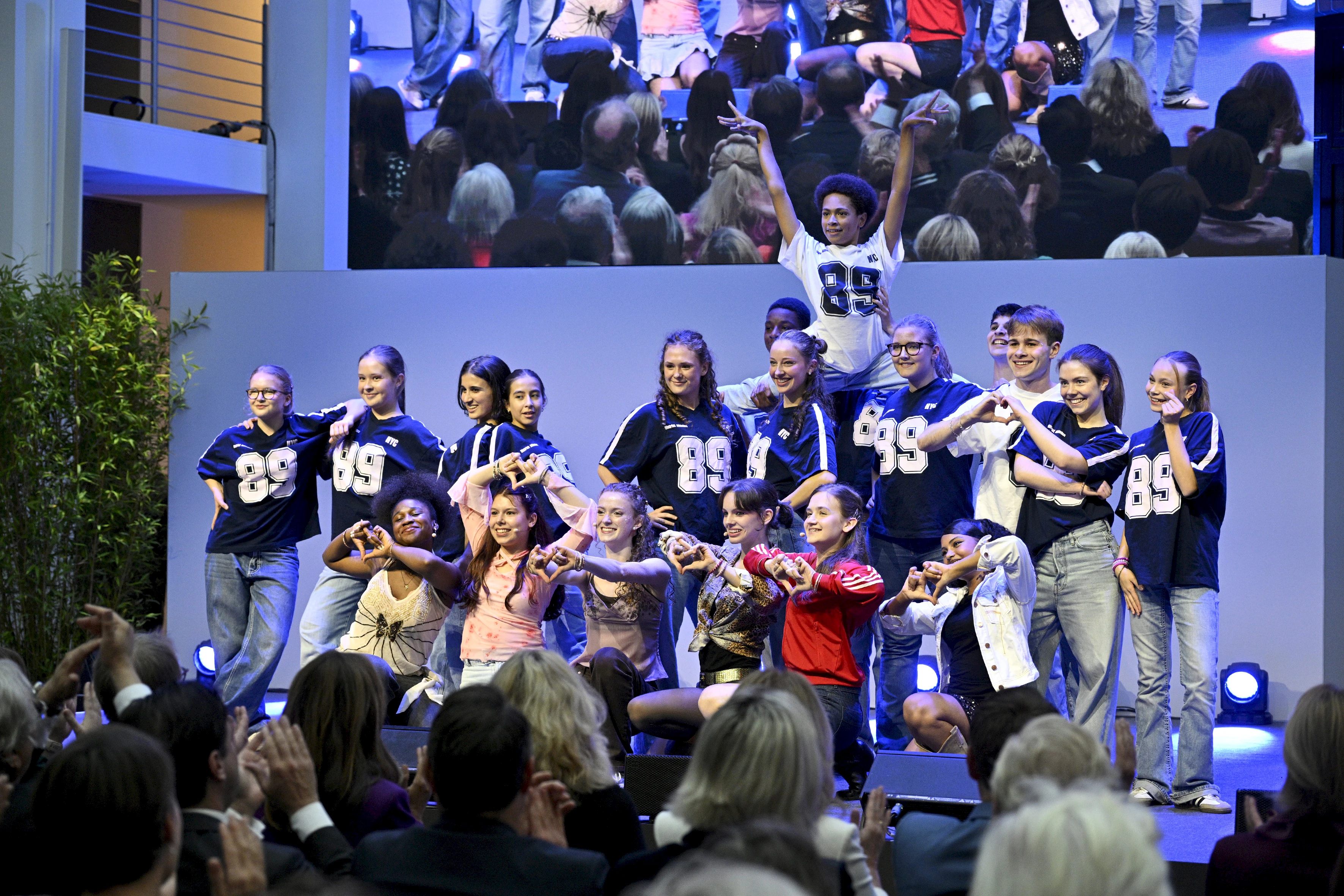Die "Young Talents" sorgten mit beeindruckenden Performances am Abend für eine tolle Stimmung.