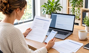 Fokussierte Büroarbeit im hellen Homeoffice.png