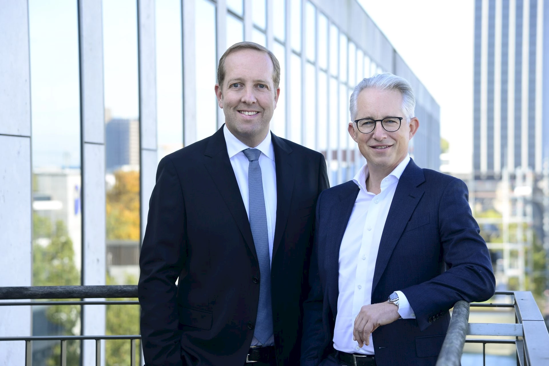 Malte Andes und Ulrich Haeselbarth werden das Unternehmen zusammen mit dem Vorstandsvorsitzenden der HMG, Raik Mildner, weiterführen.