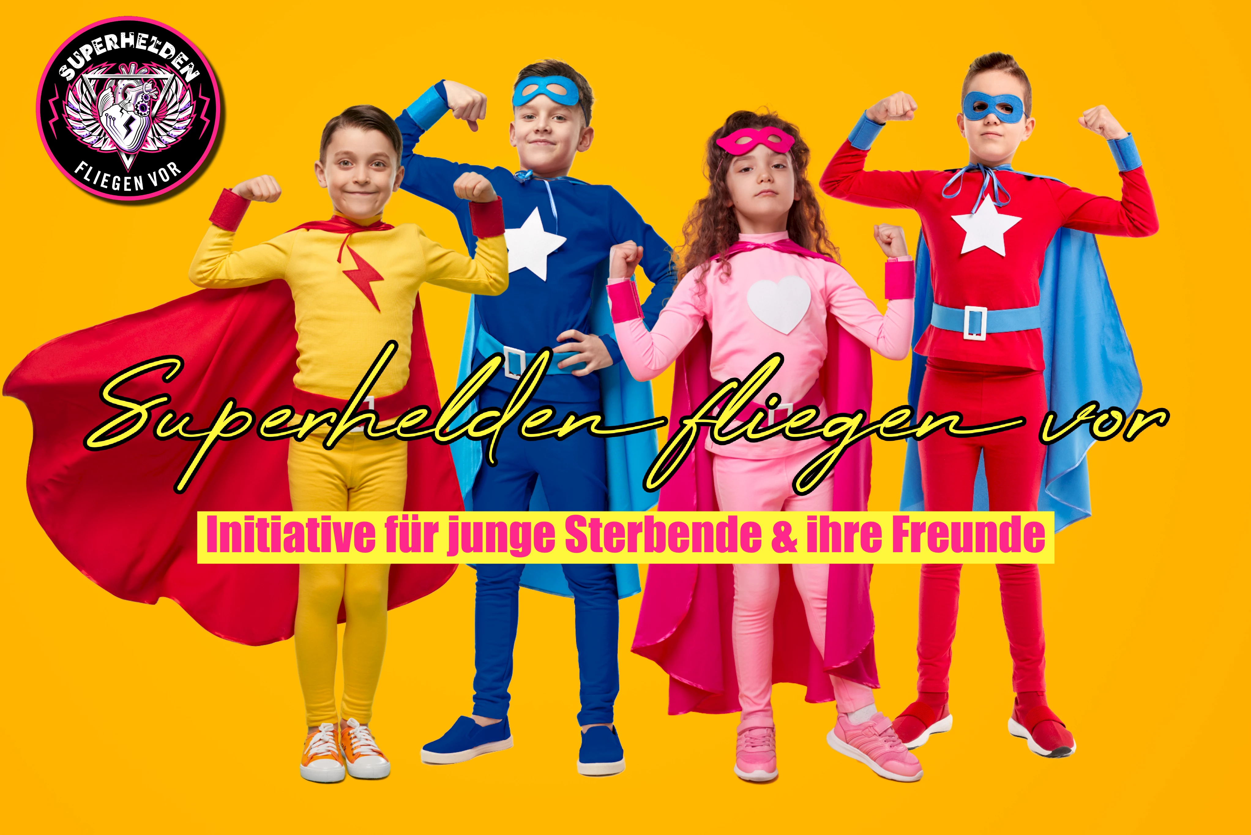 Superhelden fliegen vor gUG, Hamburg - Anerkennungspreisträger HanseMerkur Preis für Kinderschutz 2023