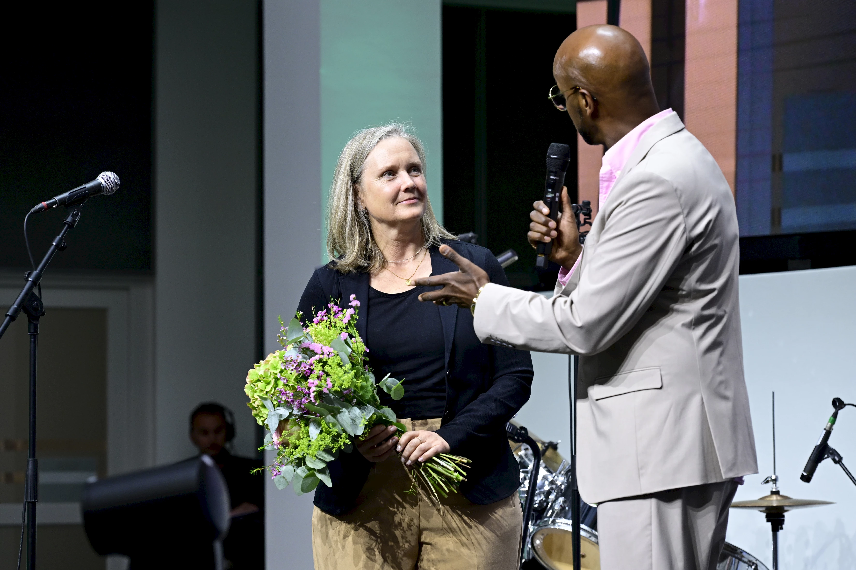 Isabel Ottermann im Talk mit Yared Dibaba