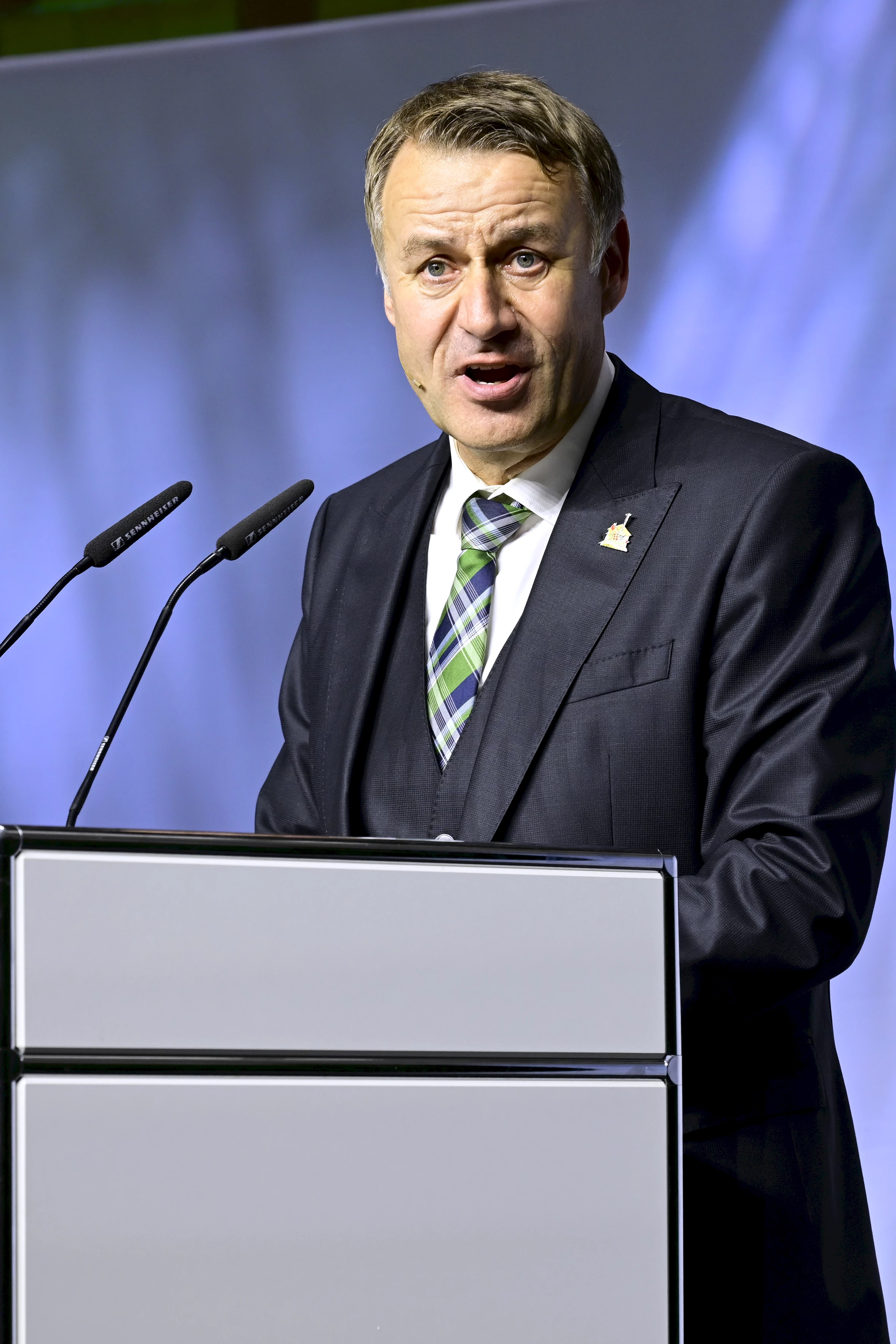 Eberhard Sautter, Vorstandvorsitzender HanseMerkur
